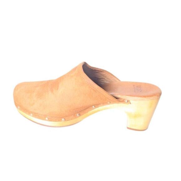 UGG Abbie Suede Sherpa Lined Sole Clog Size 7 - Picture 7 of 11